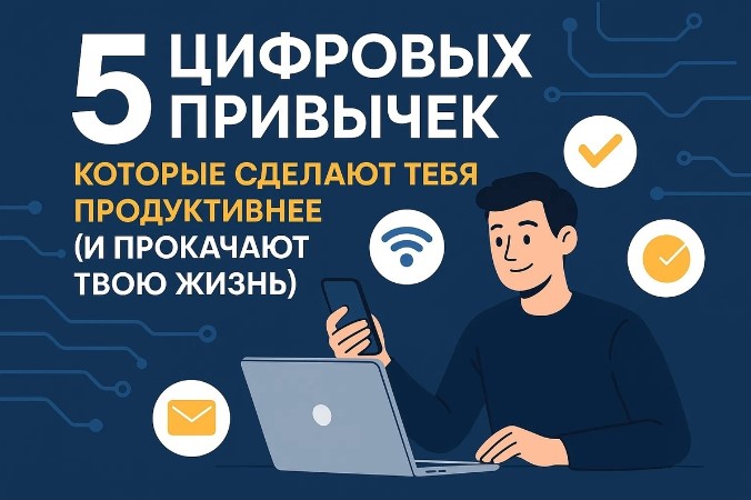 Мастер-класс "Пять цифровых привычек, которые сделают тебя продуктивнее"